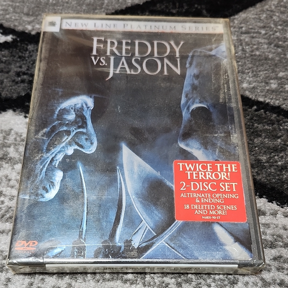NEW LINE PLATINUM SERIES FREDDY VS. JASON 2003 HORROR 2-DISC DVD NEW